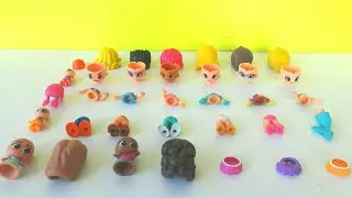 Barbie Squishy and Pinypon Doll Creation Dress Up Game