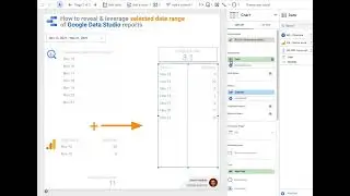 How to reveal & leverage selected date range of Google Data Studio reports