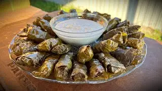 Вкуснейшая Сочная ДОЛМА из виноградных Листьев в Казане.