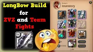 LongBow Tutorial | How to play LongBow | ZVZ/TEAM FIGHT | Albion Online