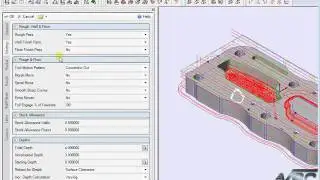 09 Getting Started - Milling - Remove Excess Material - Small Pckt+Slot.wmv
