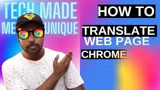 How to automatic translate webpage | translate a web page chrome | translate a web page chrome
