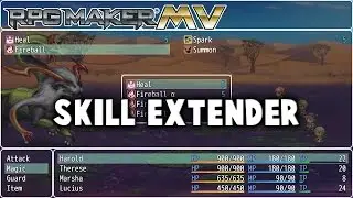 Skill Extender Plugin - RPG Maker MV
