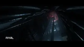 Elevator shaft scene made in BLENDER | small breakdown