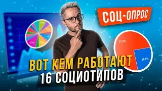 📊КАКИЕ ПРОФЕССИИ РЕАЛЬНО ВЫБИРАЮТ 16 СОЦИОТИПОВ? СТАТИСТИКА