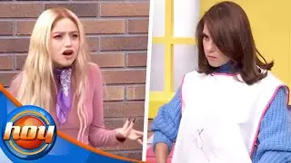 A Karol Sevilla se le dificulta adivinar el garabato de Tania Rincón en ‘¡¿Qué dibujo?!’ | Hoy