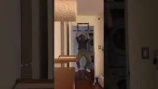 Weighted Pull-Ups with my Bengal Cat