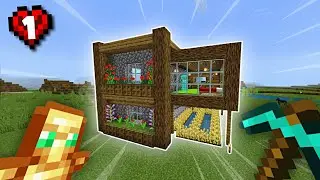 Perfect Start In Hardcore Minecraft PE #1 | Best Start Ever! | Bigshot Gamerz