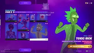 Toxic Rick in fortnite