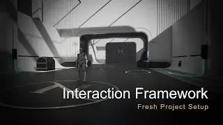 UE5 | Interaction Framework - Fresh Project Setup and First Target Tutorial | Unreal Engine Plugin