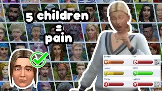 I think I might've bit off more than I can chew - Having babies with all Pre-Mades #4