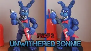 UNWITHERED BONNIE / FNAF / CLAY / PLASTILINA