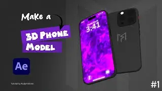 Model a 3D iPhone in After Effects (No Plugins!) – Full Tutorial
