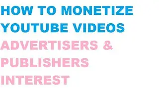How to monetize youtube video ?