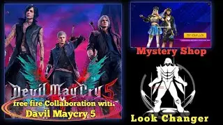 Free fire Collaboration with Devil Maycry 5 || Mystery Shop Confirm date || Garena free fire Update