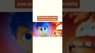 Anxiety attack Inside Out 2 Panic attack #shorts