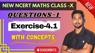 NEW NCERT MATHS CLASS- X ||  Exercise-4.1||Question-1 ||Quadratic Equation ||