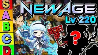 Maplestory NEW AGE - Low Funding Boss Mules Tier List 2024