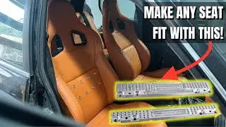 INSTALL ANY AFTERMARKET SEAT IN YOUR CAR WITH THIS! (