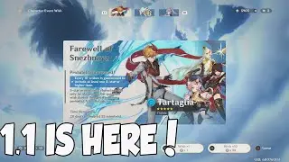 UPDATE 1.1 IS LIVE! GENSHIN IMPACT 1.1 SUMMONS AND GAMEPLAY