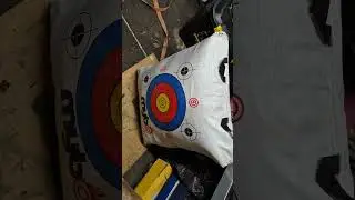 Archery bag target boss repair part 7
