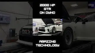 2000 HP GTR On Dyno: Amazing Technology