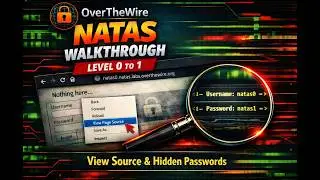 Level 0 to 1 — Hidden Passwords EXPOSED: View Source Hack