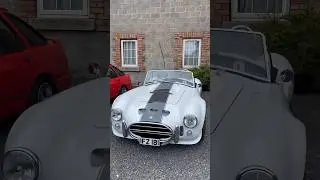 What a beauty, AC Cobra 🐍replica Grace Hall #StrainsMediaTV #Dollingstownclassiccarclub
