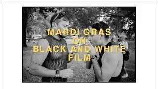 Shooting Sydney Mardi Gras Festival with ONLY black and white film (POV)