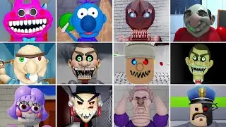 Scary Roblox Obby Baby Police #3 Mr Funny Toyshop, Mr Darwin, Barry Head, Grumpy Gran, Mr Gumdrop