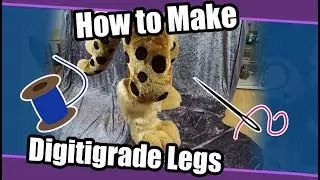 //Tutorial #53// Digitigrade Legs For Partial Fursuits