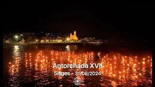 Tortxada Sitges 2024. Edició XVII. Vistes de dron