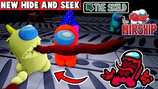 Among Us - Hide and Seek - Hider+Seeker Gameplay (Roblox) Part 105