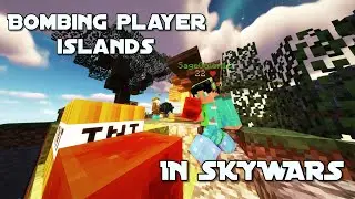 Bombing players in Skywars
