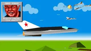 Chuck Yeager's Air Combat (Macintosh version) | Dogfight: F4 vs 2x MiG-21 over Vietnam