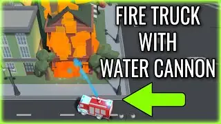 Firetruck With Water Cannon in Unity - #DEVLOG 1