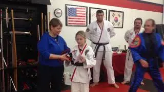Katelyn Tuzon Black Belt Ceremony Part 1 (December 10, 2016)