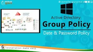Mastering Group Policy in Windows Server 2019: Configuring Password and Date-Time Policies (Hindi)🔥🔥