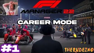F1 Manager 2022 CAREER MODE Part 1: AN UNBELIEVEABLE RESULT IN OUR FIRST RACE IN F1!