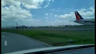 Strolling Inside Philippine Airport Runway