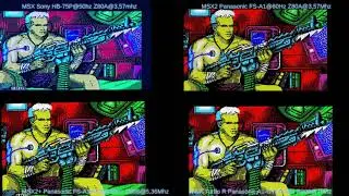 Astro Marine Corps (MSX)(Dinamic)(1989)(Comparativa entre generaciones)