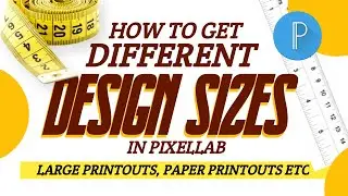 How to Get Different Design Sizes In Pixellab