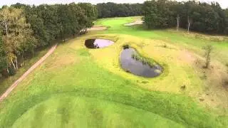 Hole 1, Par 5 Golf- en Businessclub De Scherpenbergh