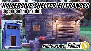 Five Next-Level Immersive Custom Shelter Entrances You Can Build || CAMP Building Tutorials