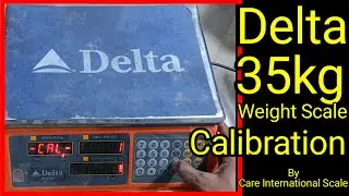 How to Calibrate Delta 35kg Weighing Scale. Easy Step-by-Step Guide
