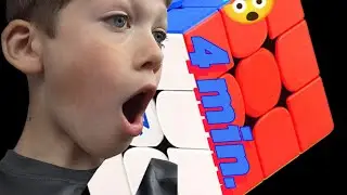 How To Solve The Color White On A Rubik's Cube In 4 Minutes!