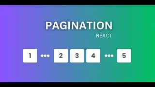 Pagination in React App | Effective Data Fetching using Page Numbers | Vite | Scss | Axios |