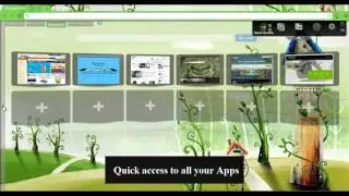 Birds Houses Chrome Theme and Wallpaper