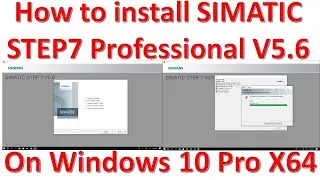 Simatic Manager Step 7 v5 6 Installation on windows 10