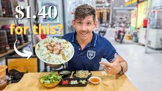Full day of eating for less than $5 in Vietnam